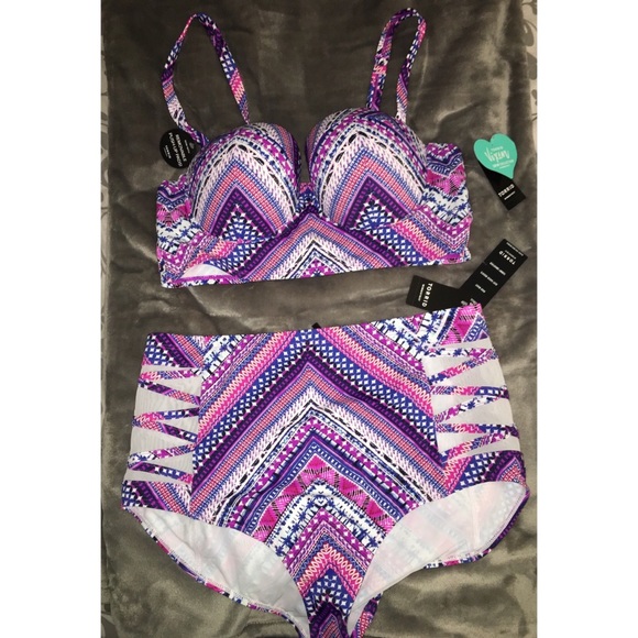 torrid Other - Torrid two piece chevron bathing suit